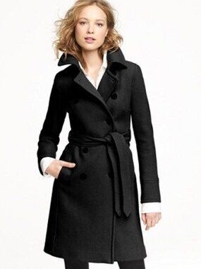 J.CREW by NELLO GORI Trench Wool Coat